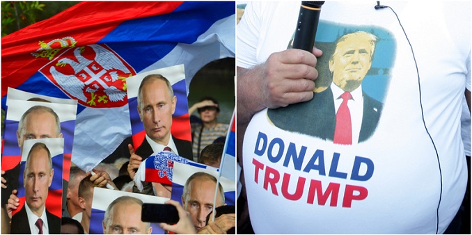 Nešto nije u redu sa narodom koji se deli po tome da li treba dati dupe Rusima ili Amerima