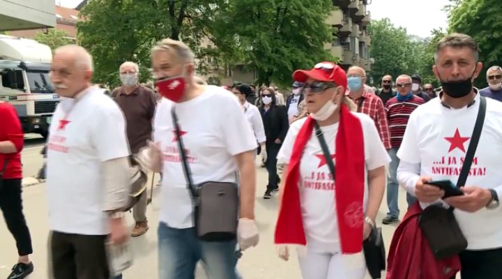 U Sarajevu održana misa za Blajburg, hiljade ljudi na skupu antifašista U Sarajevu održana misa za Blajburg, hiljade ljudi na skupu antifašista