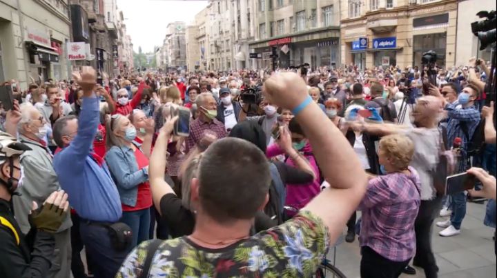 U Sarajevu održana misa za Blajburg, hiljade ljudi na skupu antifašista U Sarajevu održana misa za Blajburg, hiljade ljudi na skupu antifašista