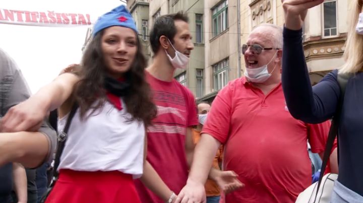 U Sarajevu održana misa za Blajburg, hiljade ljudi na skupu antifašista U Sarajevu održana misa za Blajburg, hiljade ljudi na skupu antifašista