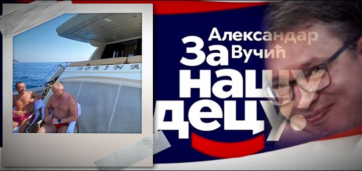 Član Glavnog odbora SNS i gradonačelnik Štrpca uživa na jahti albanskog tajkuna Gradonacelnik Strpca Tajkun Vucic 720x340 1