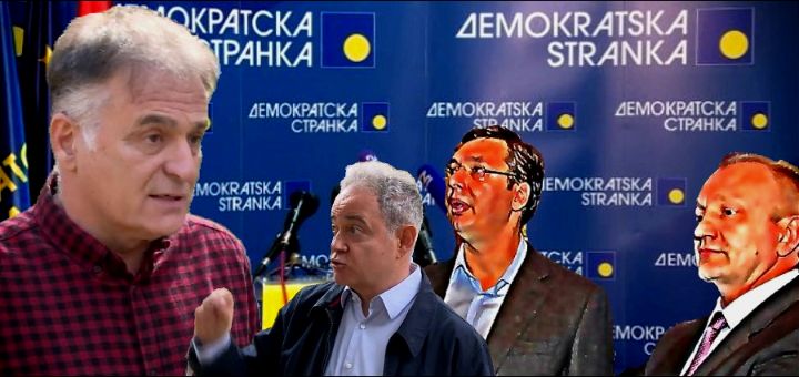 Lečić: Dobio sam 73 odsto glasova ljudi koji su članovi stanke, Lutovac je ko malo dete; Đilas: Žalićemo se Evropskoj uniji Lecic Lutovac Vucic Djilas 720x340 1