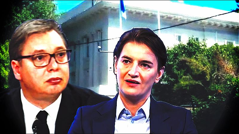 Zajedničko kod Vučića i Ane Brnabić je da NE VOLE SRBIJU Vucic Brnabic Dedinje 800x450 1