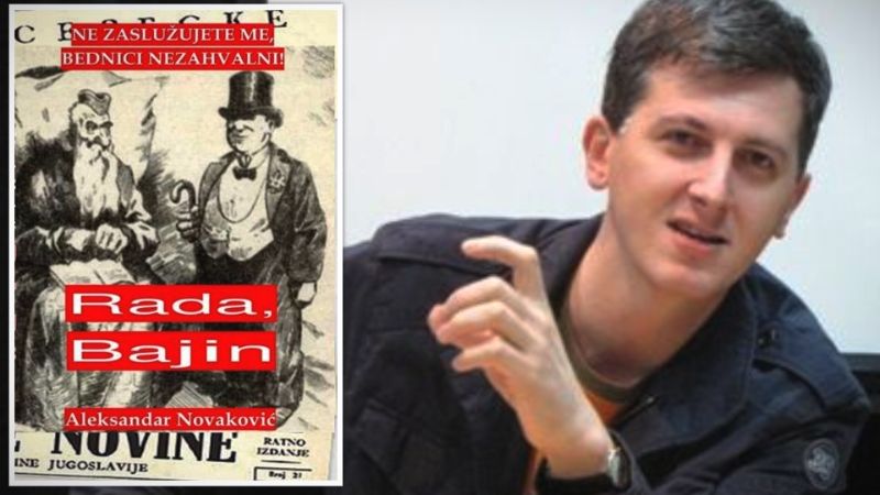 Aleksandar Novaković: Pašić je bio beskičmenjak koji je izdao svakoga; Naš trenutak je Dan Mrmota. Aleksandar Novakovic Knjiga Rada Bajin 800x450 1