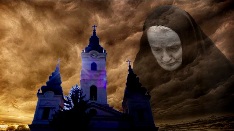 Igumanija Ekatarina: Kad zagrmi u nedelju pred Božić, to Gospod Srbe na bunu poziva ! "OČEVI DA BUDU ONO ŠTO TREBA DA BUDU, I DECU SVOJU OD ZLOTVORA OSLOBODE" Monahinja Crkva Nebo1 800x450 1