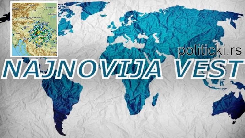 Novi jak zemljotres u Hrvatskoj, 45 kilometara od Zagreba: Treslo se 10 sekundi! Zemljotres Hrvatska Najnovija Vest 800x450 1