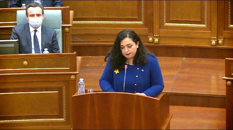 Vjosa Osmani pozvana na inauguraciju predsednika Crne Gore Jakova Milatovića Vjosa Osmani 800x449 1