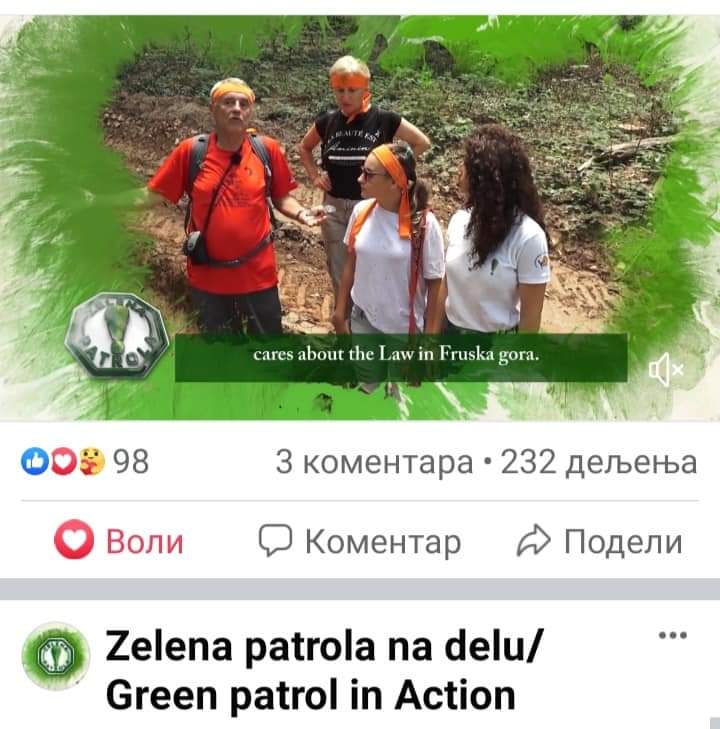 Zelena patrola najbolja na HANNA festivalu u Pensilvaniji (USA): Veliki uspeh filma „NP Fruška gora – Ode naša šuma“ Zelena Patrola Film6