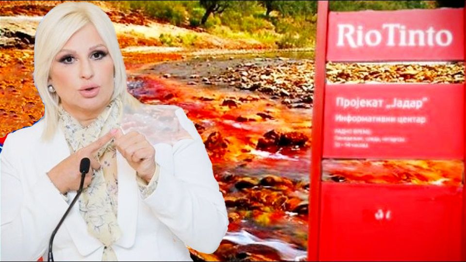 Alimpić: Srbijom krstare prodavci magle i iluzija, u zamenu za Život. DA LI EL DORADO ZAISTA POSTOJI NA BALKANU I ZA KOGA? Zorana Mihajlovic Rio Tinto 960x540 1