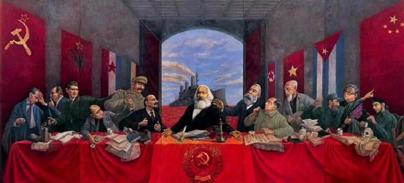 Morala je da se izvrši revizija istorije da bi se otpor okupatoru predstavio kao štetna politika, a kolaboracija kao korisna i mudra Posl.komun .vecera Leonardo Digeni