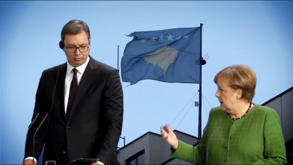 Vučić želi da se zahvali mentorki na nezavisnosti Kosova Vucic Merkel Kosovo 960x540 1