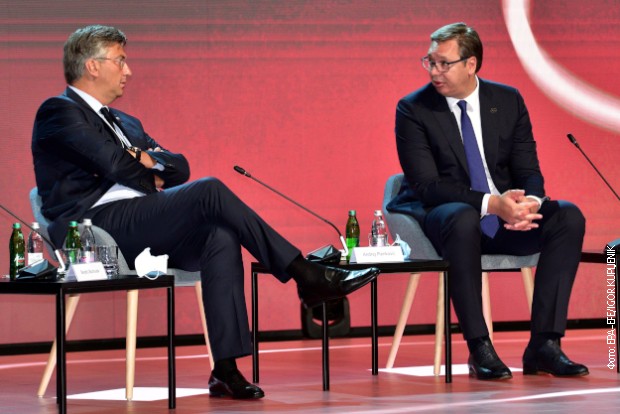 Plenković: Rekao sam Vučiću da reši pitanje udžbenika Aplenkovic Avucic