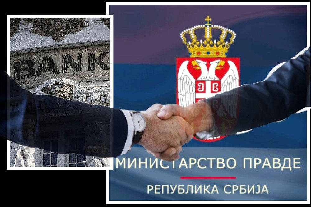 "Ministarstvo pravde jasno pokazalo da je deo koruptivne bankarske strukture" Banka Ministarstvo Pravde Korupcija 1000x666 1