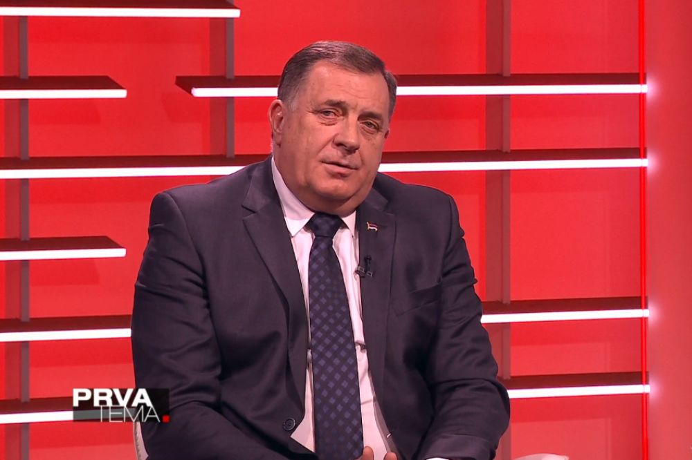 Tužilaštvo BiH traži da se Dodiku zabrani da bude predsednik, Dodik ponovo najavljuje proglašenje nezavisnosti Srpske ako Šmit nametne zakon o državnoj imovini Milorad Dodik 1000x666 1
