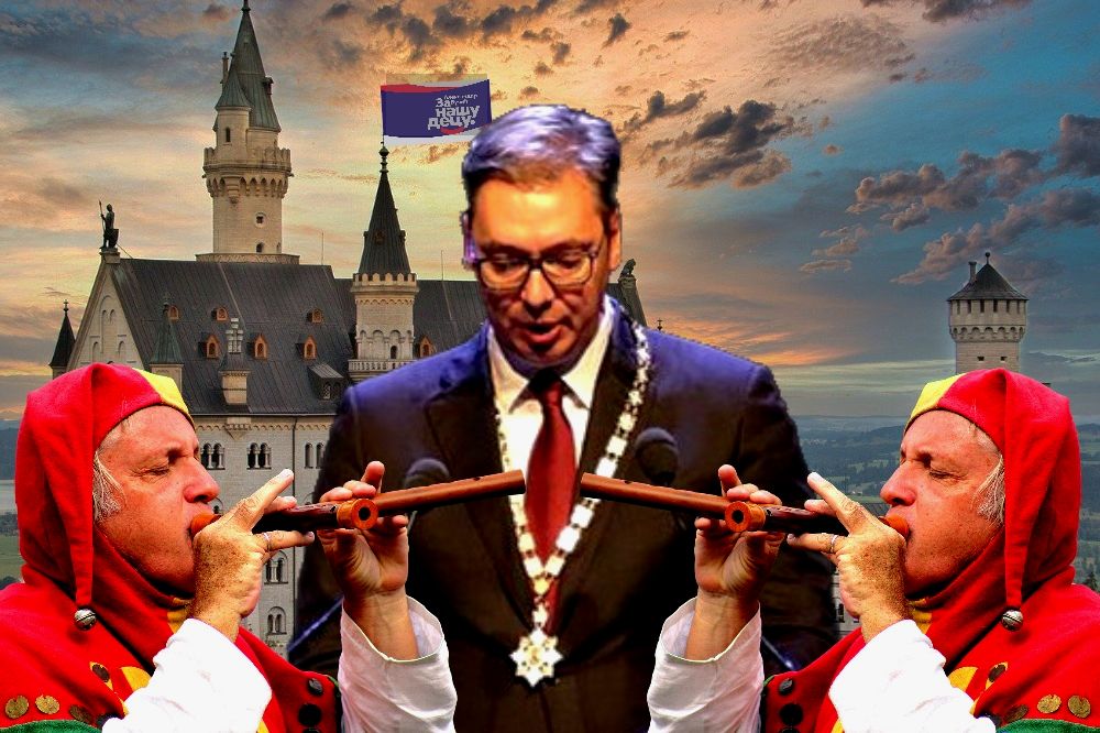 Glupi Avgust Aleksandar Vucic Dvorac 1000x666 1