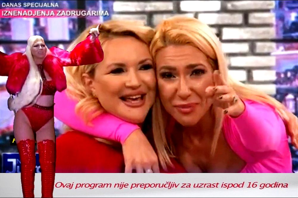 Može li šta lepše za praznik: Posle Karleuše zapevale još dve blajhane plavuše (VIDEO) Karleusa Kisic Jovana Jeremic 1000x666 1