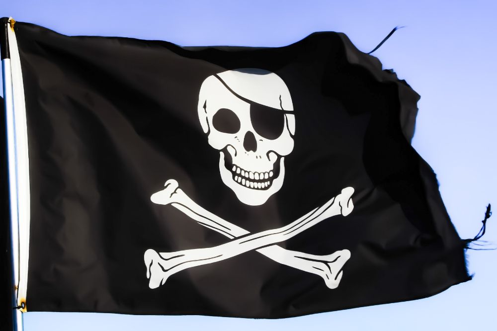 Pirates Gusari Zastava 1000X666