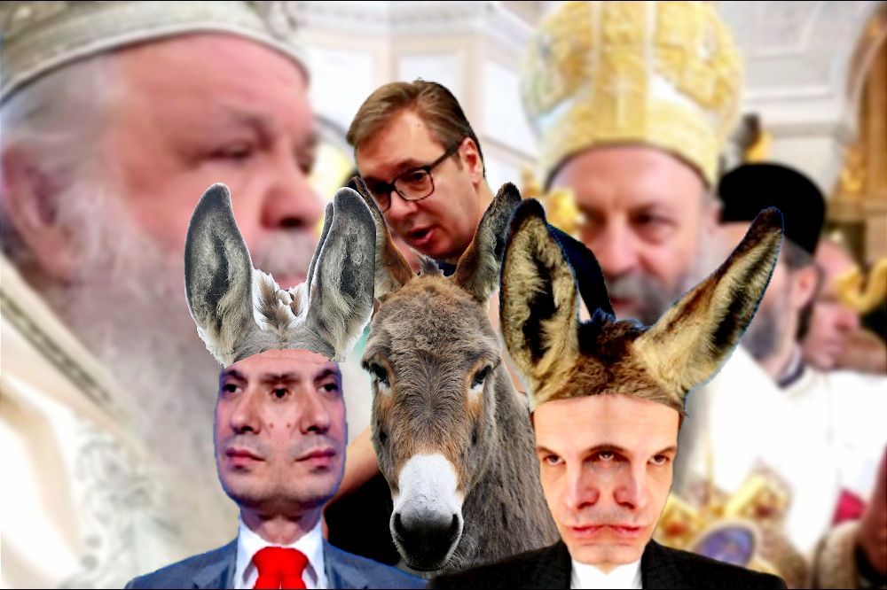 Vukosavljević: Zašto ćute lole nikaragvanske, čega se plaše? Bosko Milos Magarac Vucic 1000x666 3