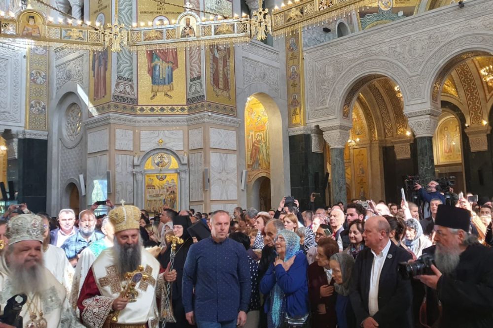 Đorđević: Autokefalnost Makedonske crkve priprema za priznanje Kosova Djordjevic Hram Svetog Save 1000x666 1