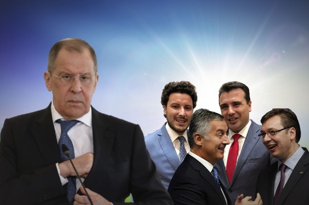 Pomoć prijatelja Vučiću: Crna Gora i S. Makedonija zabranile prelet aviona Lavrova Lavrov Djukanovic Vucic Abazovic Zaev 1000x666 1