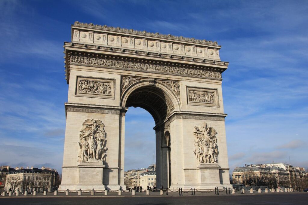 Paris Pariz Trijumfalna Kapija 1024x682