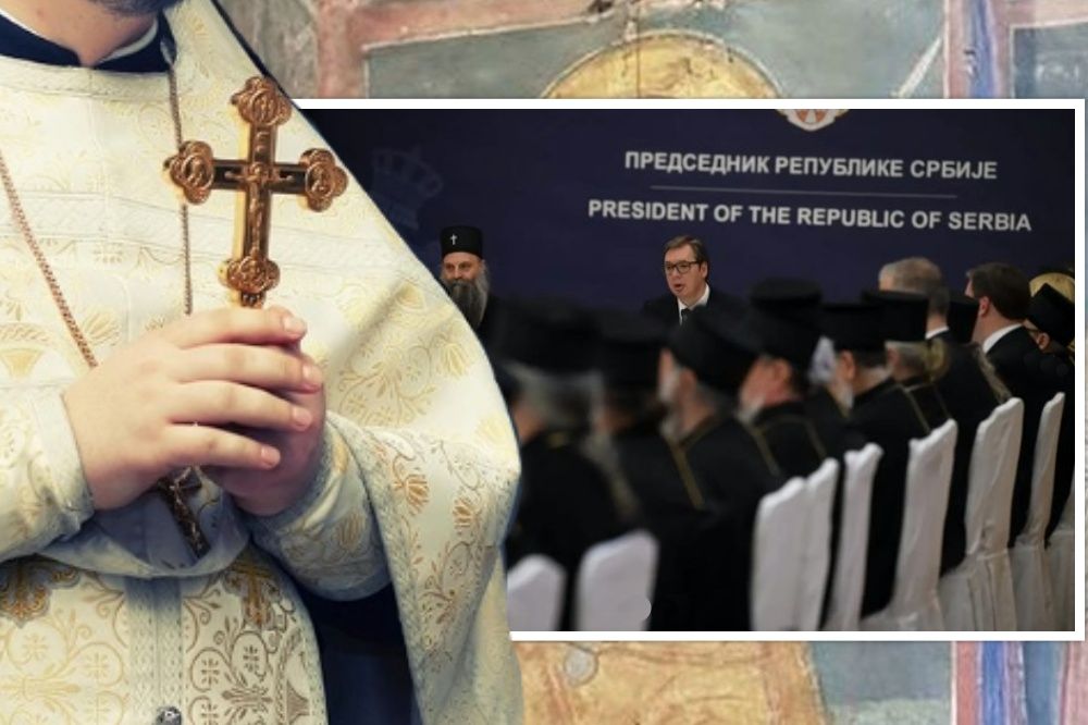 Sveštenik SPC: Teško je i žalosno biti potčinjeni ”vojnik” ovakvim izdajnicima koji su zaposeli najvažnija mesta u SPC Svestenik Sabor Spc Vucic 1000x666 1