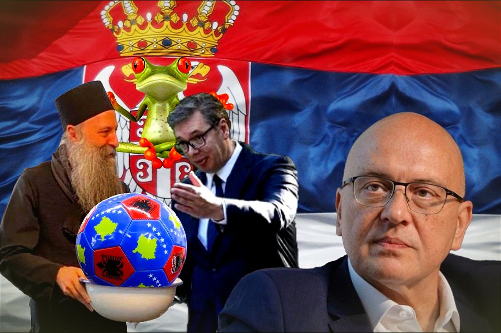 Vukosavljević: Kuvanje žabe ili mogu li noćne more da postanu stvarnost Vukosavljevic Porfirije Vucic Zaba Kosovo1000x666 1 2