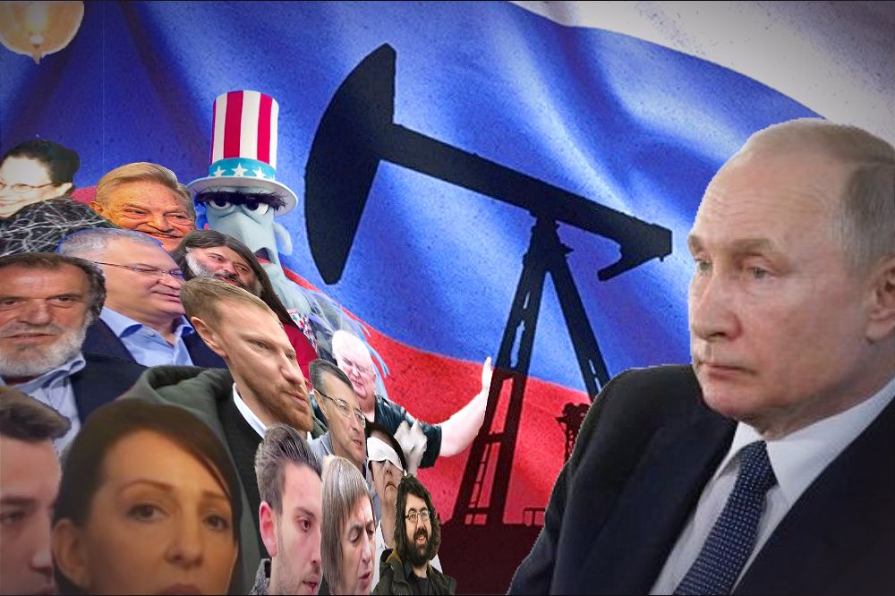 Drugosrbijanski vojni škart u pohodu na naftu i gas Rusije i hapšenje Putina Druga Srbija Purin 1