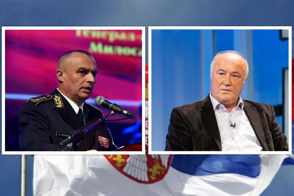 NAPRED, DEČKO MOJ! General Stojanović poručio generalu Simoviću: Iza tebe je Srbije, ispred su izdajnici, kalkulanti, hohštapleri i prevaranti Simovic Stojanovic 1000x666 1