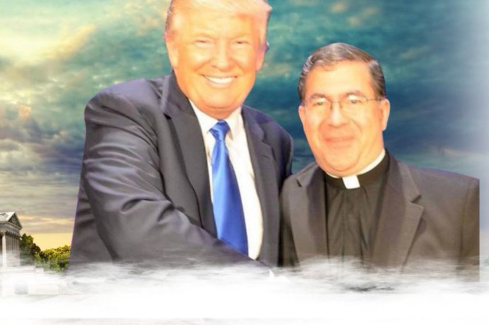Vatikan razrešio sveštenika zbog podrške Trampu Frenk Pavone Donald Tramp 1000x666 1