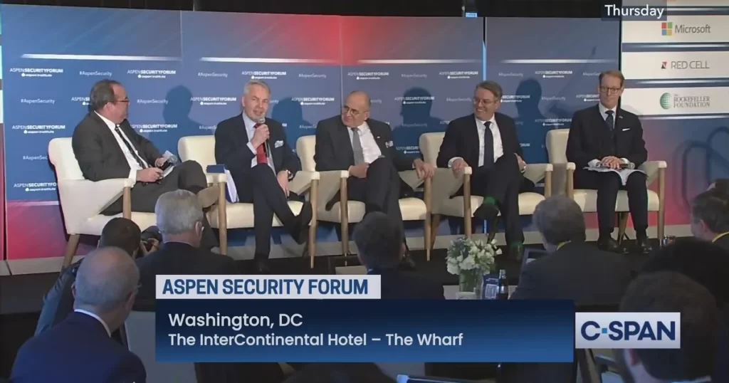 Gajović: Svjetski ekonomski forum, globalistička organizacija "gdje krupne zvjerke idu" Aspen Forum 1024x538