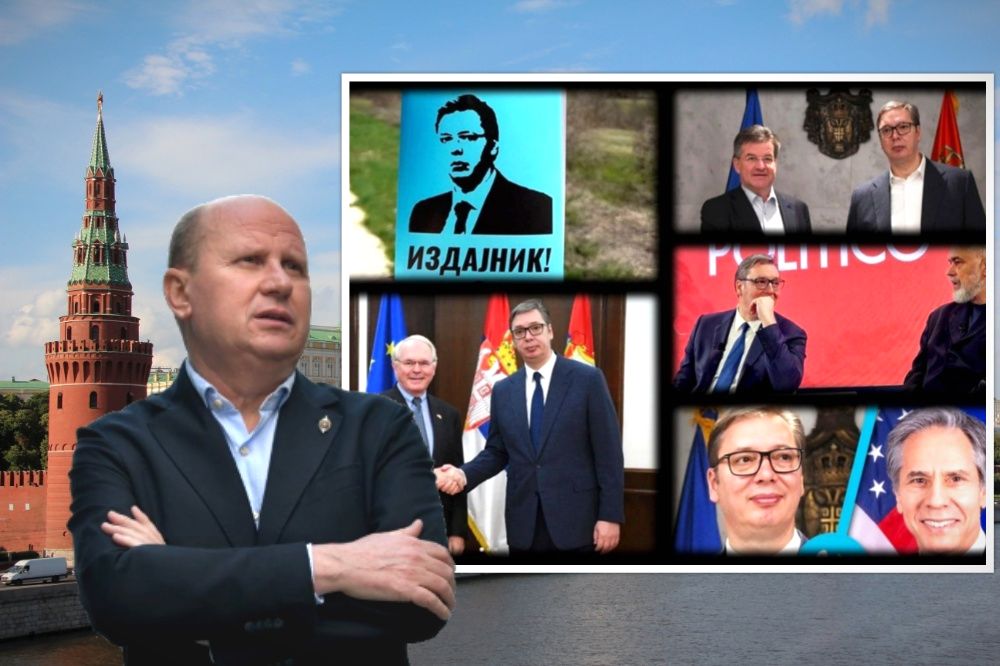 Đorđević za ruske medije: Vučić obećao Zapadu da će prekinuti odnose sa Rusjom Djordjevic Vucic Izdajnik Lajcak Rama Blinken Hil Moskva 1000x666 1