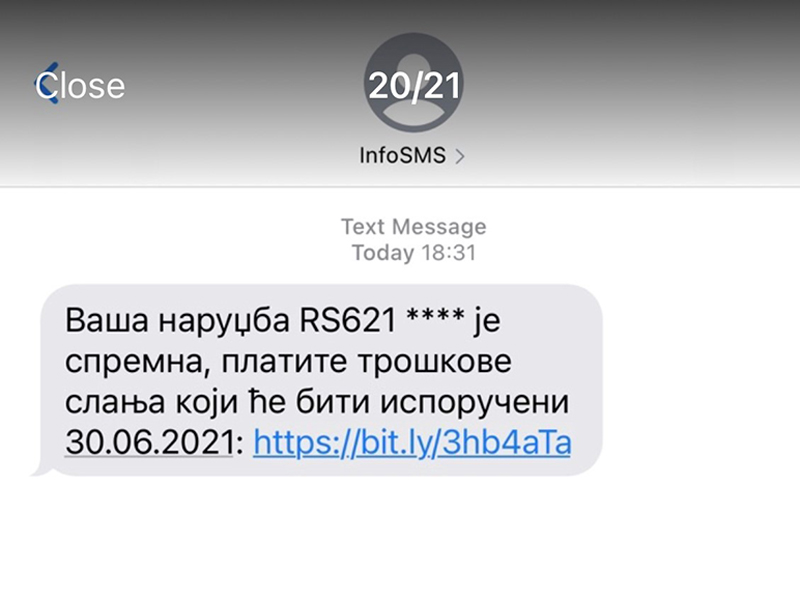 Sms 2 Velika