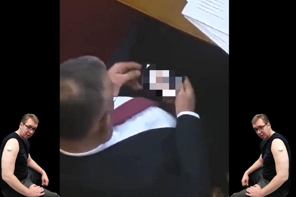 Poslanik SPS za vreme Skupštine o KiM gleda porniće: Bolje porniće nego Vučića i naprednjake Stevic Pornici Vucic 1000x666 1