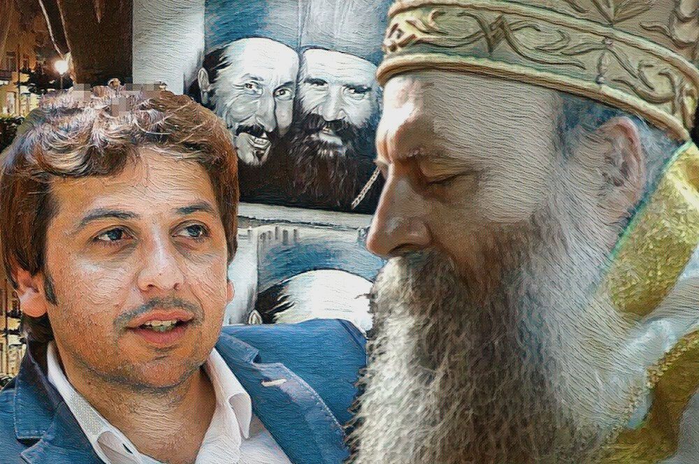 Vukanović: Zašto ćute Porfirije i SPC? Nema Atanasija i Amfilohija. Vukanovic Porfirije 1000x666 1
