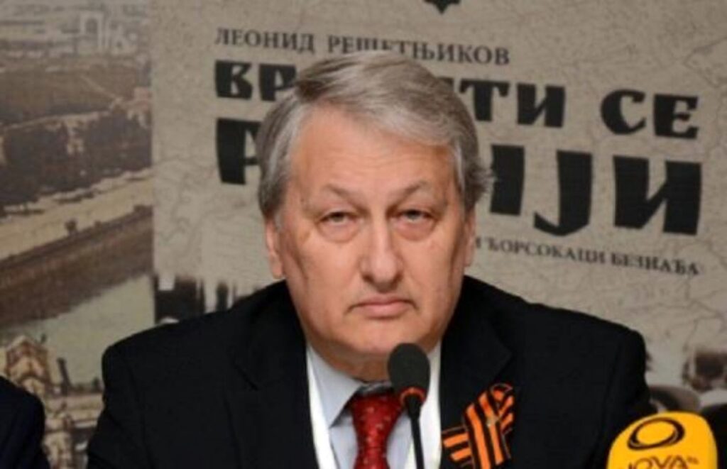 Rešetnjikov o Bastinom zahtevu za uvođenje sankcija: Pušten da se dere kao da Vučića okreću na ražnju Leonid Resetnjikov 1000x666 1 1024x661