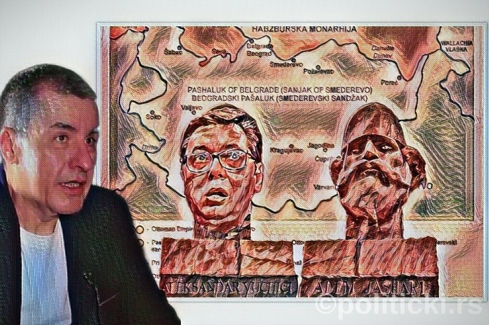 Predrag Popovic Aleksandar Vucic Adem Jasari Beogradski Pasaluk 1000x666 1
