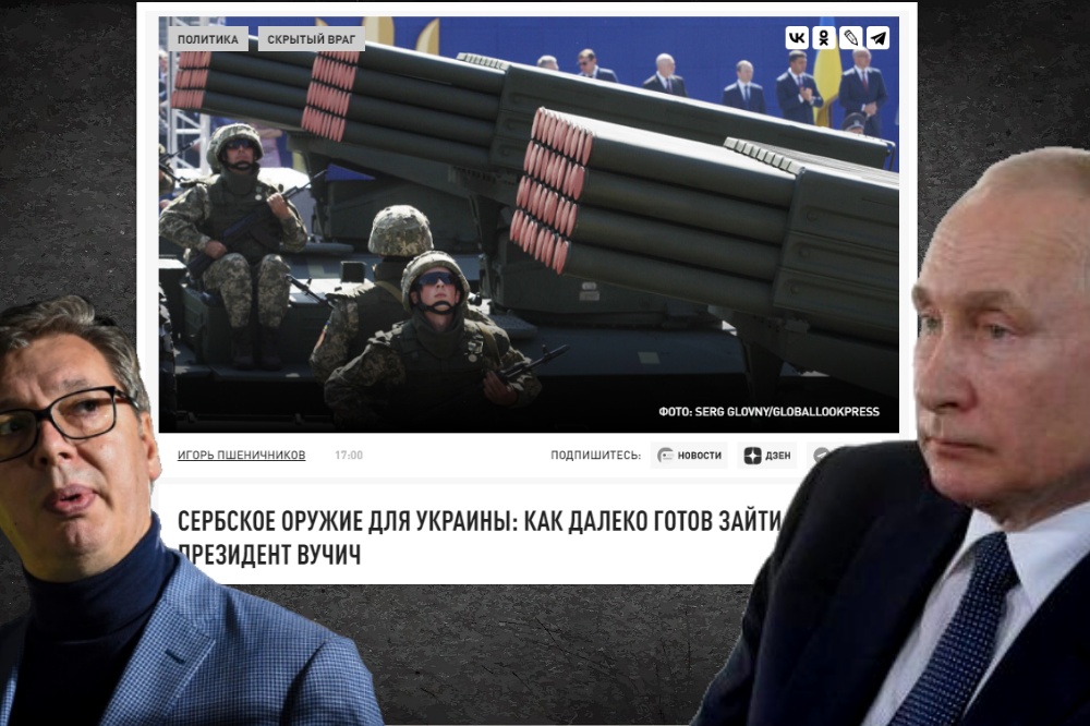 Reakcije iz Rusije zbog srpskog oružja u Ukrajini: VUČIĆA VIŠE NE POZIVATI U MOSKVU? Vucic Putin 1000x666 1