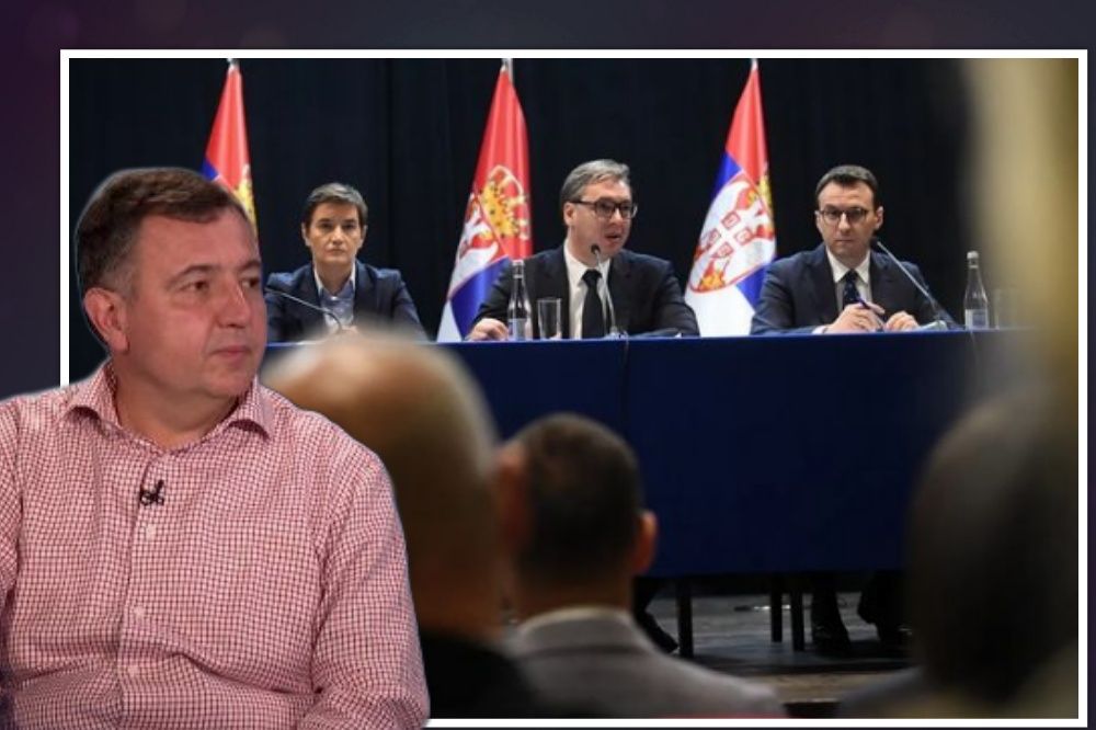 Anđelković: Vučić mnogo priča, a mnogo kapitulira Andjelkovic Brnabic Vucic Petkovic 1000x666 1