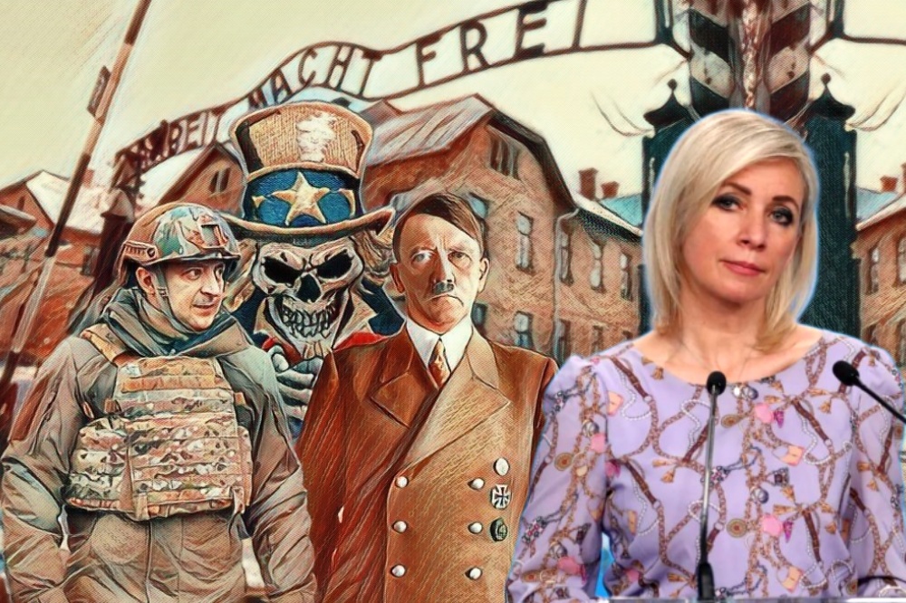 Hitler Zelenski Zaharova