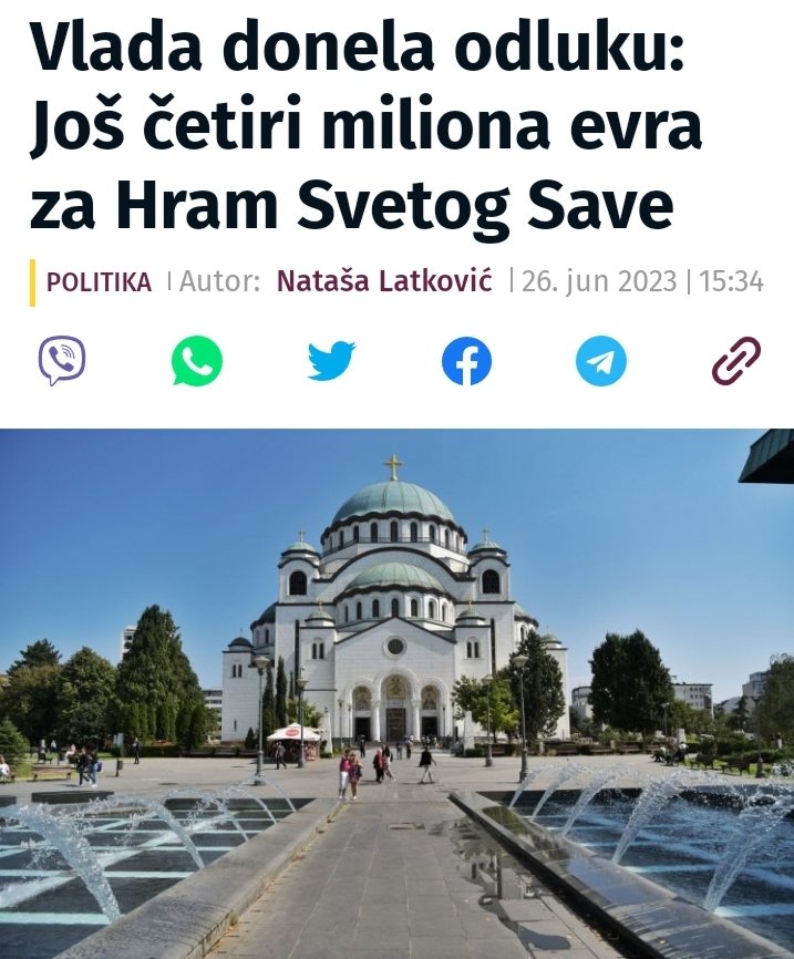SPC nema patrijarha već stečajnog upravnika: Na Gazimestanu tamjan više ne miriše FznSXAzXoAARORf
