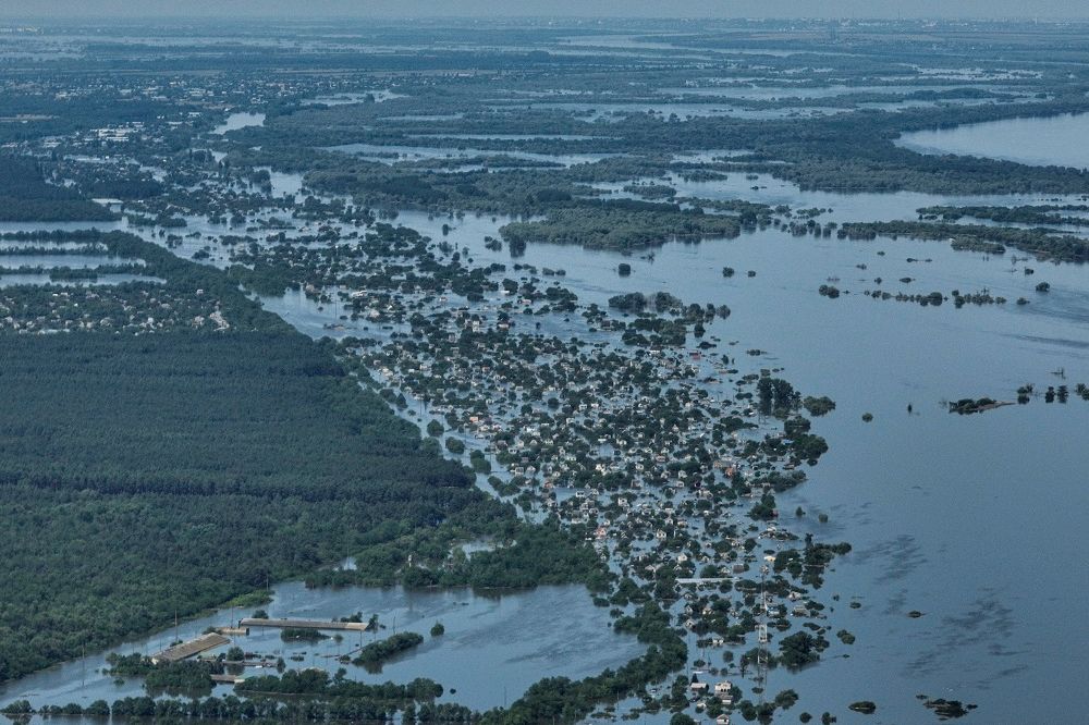 Voda iz rezervoara brane više nije dovoljna za hlađenje reaktora u Zaporožju Dnjepar 1000x666 1