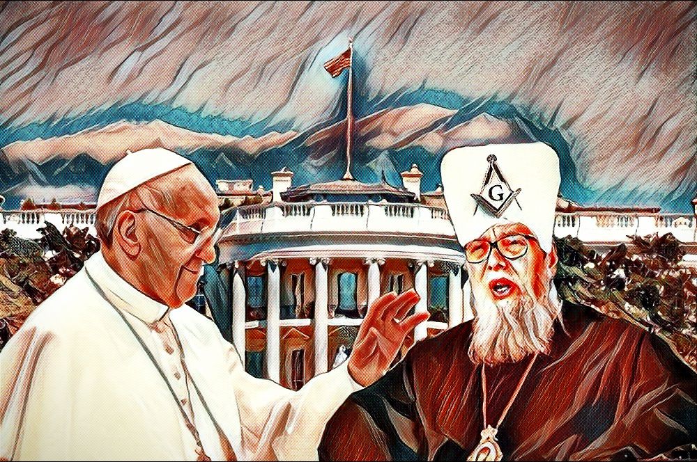 Aforizmi Milana Gajovića: Aleksandar Vučić je sekularni patrijarh. Rukopoložen je u (pre)stonoj masonskoj katedrali - Bijeloj kući! Papa Vucic Bela Kuca 1000x666 1
