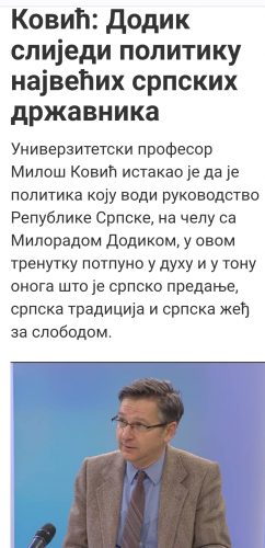 Vukanović: Prodana duša i đubre Miloš Ković personifikacija lažne intelektualne elite koja je izdala srpski narod Screenshot 20230704 183202 Chrome 242x500 1