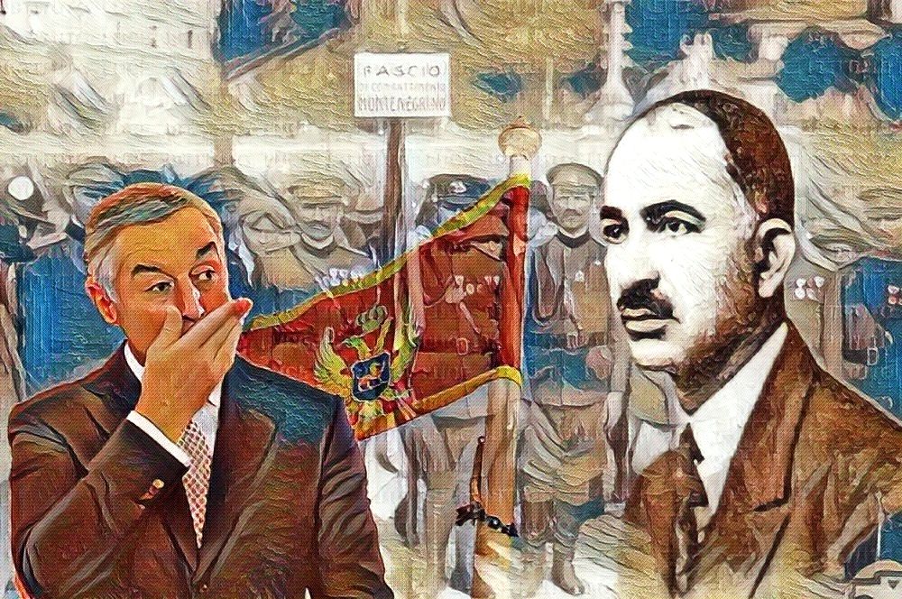 Gajović: Današnja zvanična Crna Gora je savremena varijanta "dvanaestojulske" državolike tvorevine iz 1941. godine Djukanovic Sekula Drljevic Krsto Zrnov Crna Gora 1000x666 1