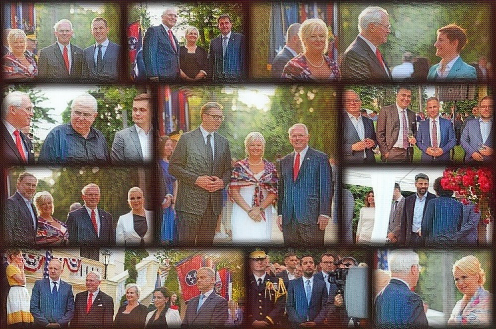 Aforizmi Milana Gajovića: Volimo SAD kao što naši nosioci vlasti vole njihovu ambasadu! Ambasada Sad Prijem Vlast Opozicija