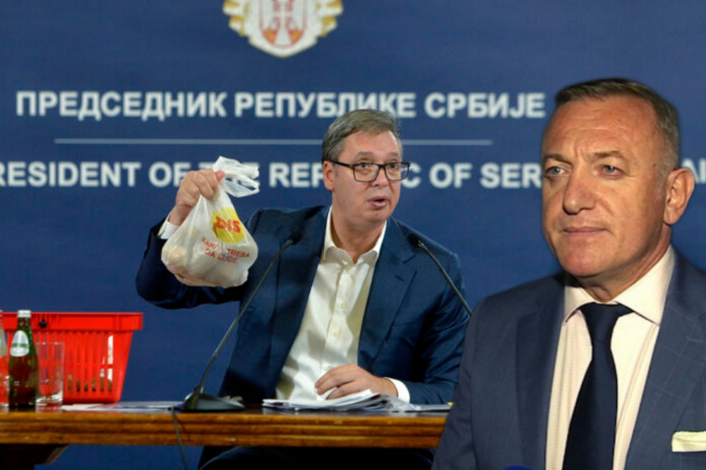 Kovačević poručio Vučiću: Samo neko ko nikada svojim rukama ništa nije stvorio uzima kredite i pozajmljeni novac deli kao svoj Collage