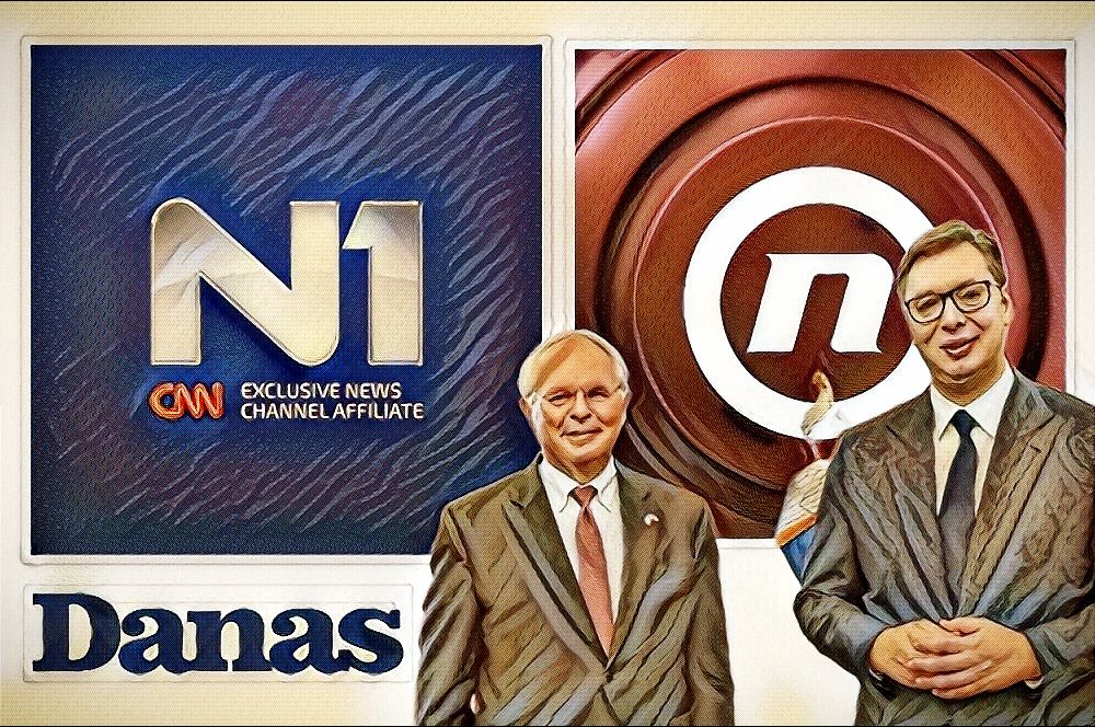 Megafoni okupacije (samo)mržnju prema srpskom narodu maskiraju kao borbu protiv vlasti Hil Vucic Mediji 1