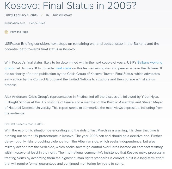 Simpsonovi predviđaju rat na Kosovu Kosovo Status 716