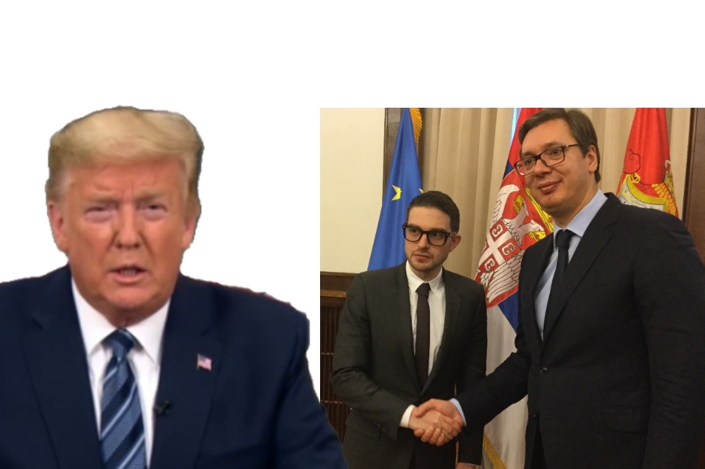 Tramp poručio Soroševom sinu: Neće me pobediti razmaženi mali degenerik Tramp Soros Vucic